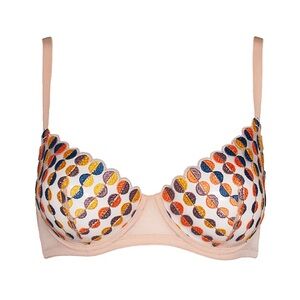 NWT HUIT - DECO DOTS - BALCONETTE 36D K91